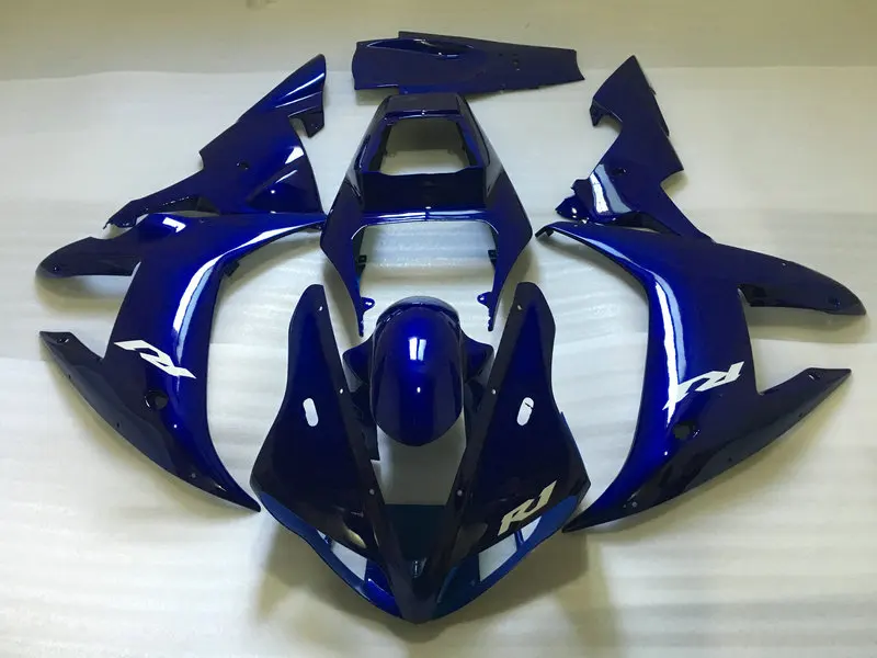Лучший комплект обтекателей для мотоцикла YAMAHA YZFR1 02 03 YZF R1 2002 2003 YZF1000 yzfr1 ABS новый