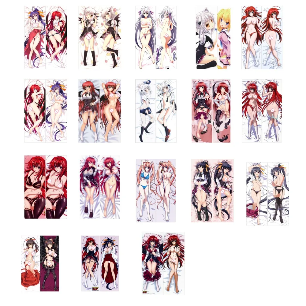 Японское аниме школьная Подушка DxD Rias Gremory Toujou Koneko Himejima Akeno обнимающая Чехол s