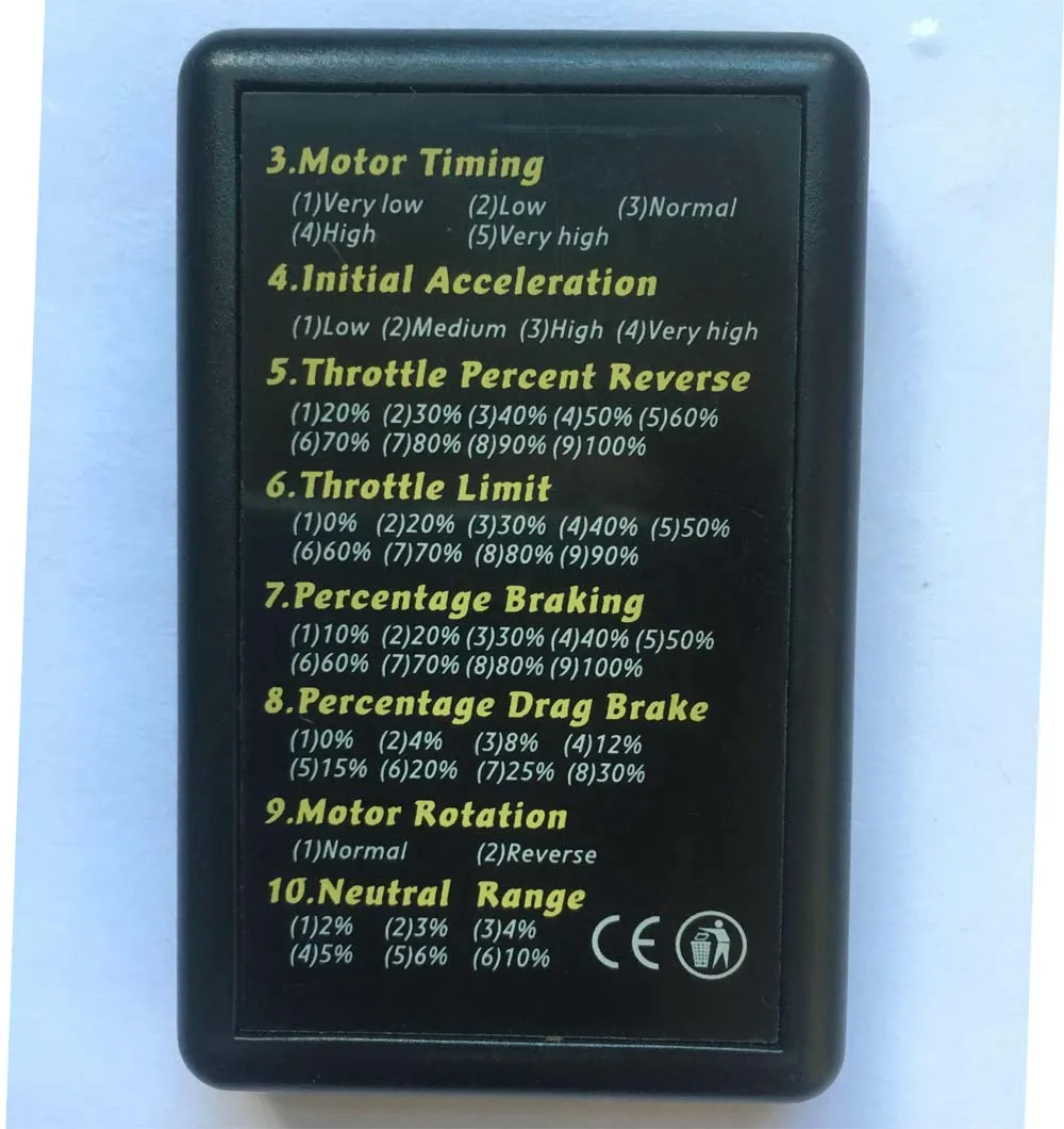 Program Card СВЕТОДИОДНЫЙ для ZTW Mantis Series ESCs|Детали и аксессуары| |