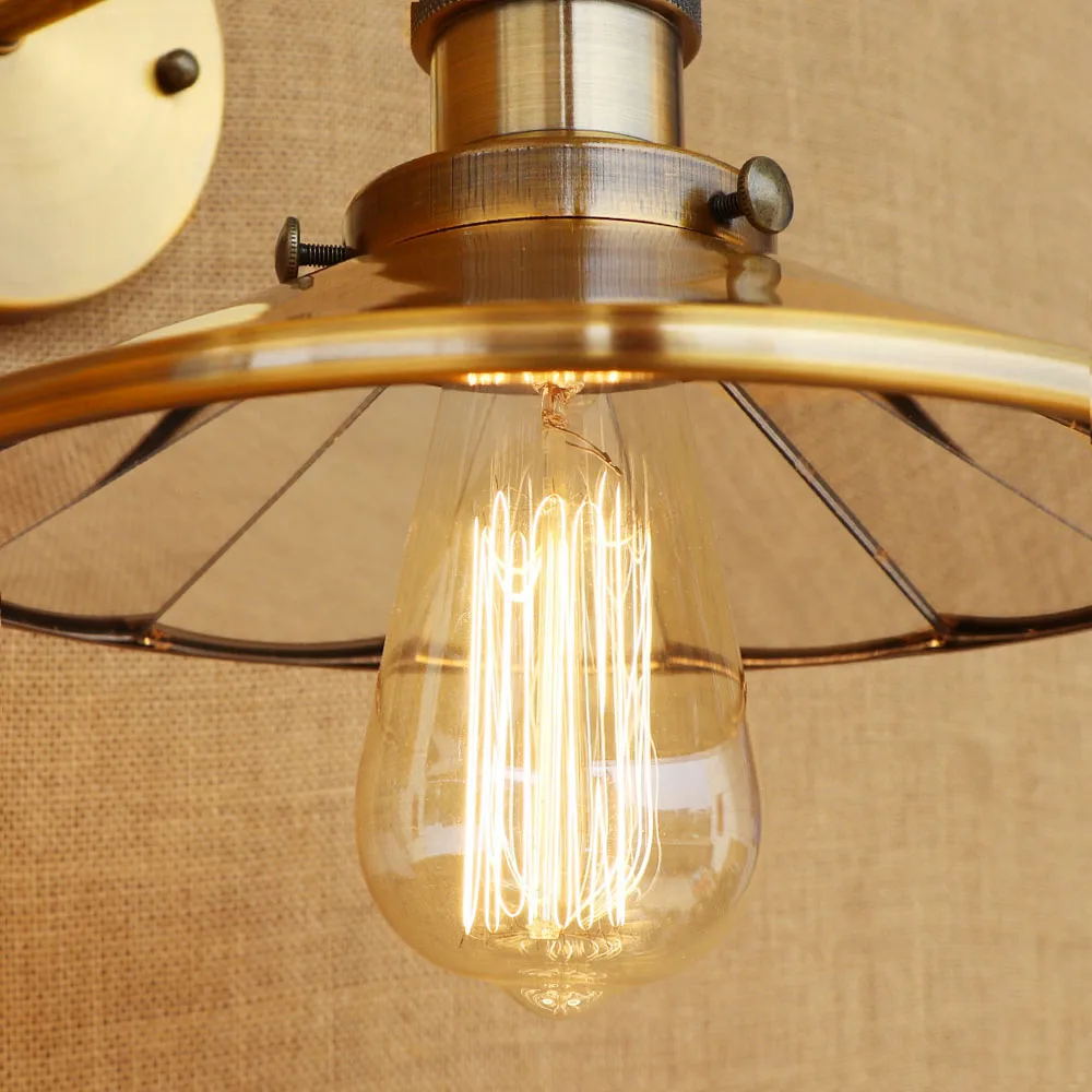 Настенные светильники E27 в стиле ретро 4 цвета 110 В 220 переменного тока|light sconce|led wall