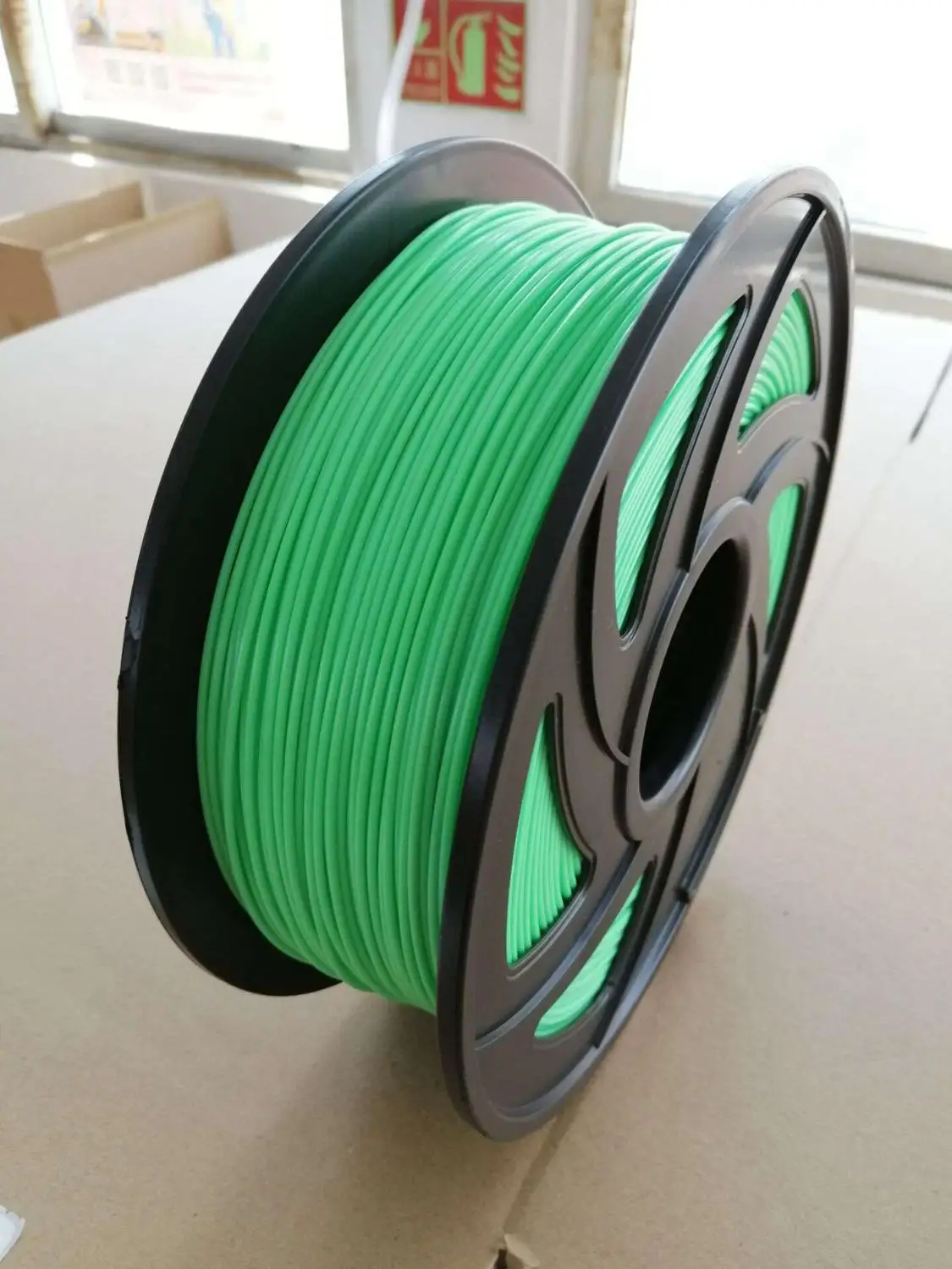Fluorescent green 3d принтер 1 кг 1,75 мм PLA нити печатные материалы красочные для 3d принтер Экструдер ручка Радуга пластиковые аксессуары красный серый - Цвет: Fluorescent green