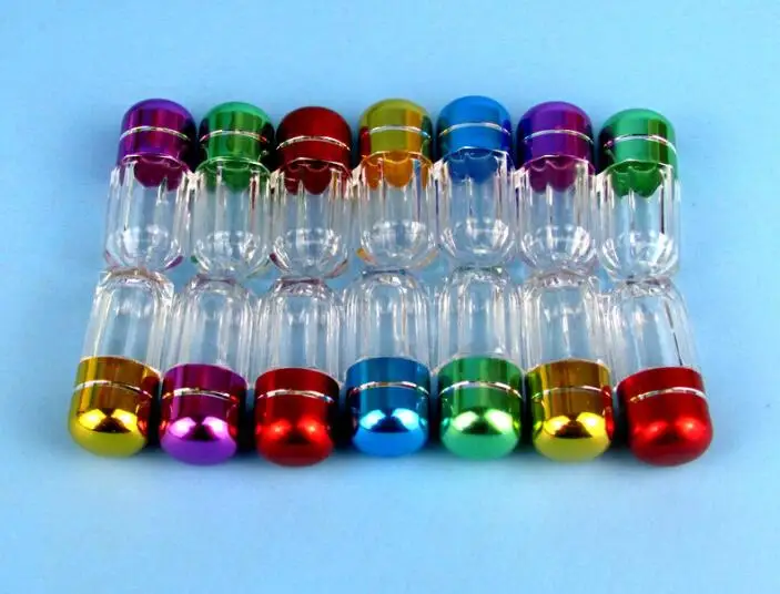 100 шт./лот круглые прозрачные футляры для таблеток пластиковые бутылки жидких