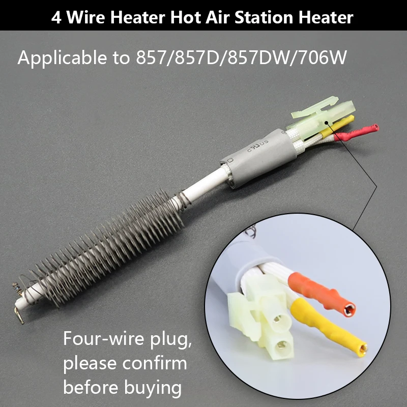 Термовоздушная пушка QUICK 857DW + 957DW 706W паяльная станция с нагревательным