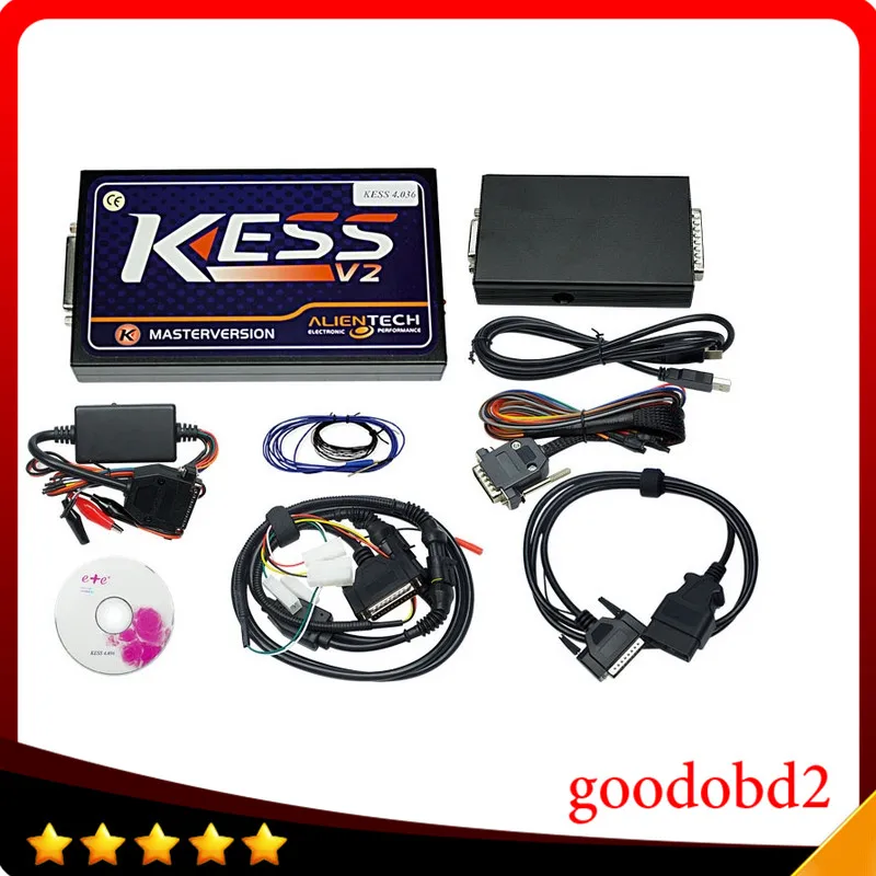 Автомобильный программатор инструменты KESS V2 V2.22 OBD2 менеджер Тюнинг Комплект HW
