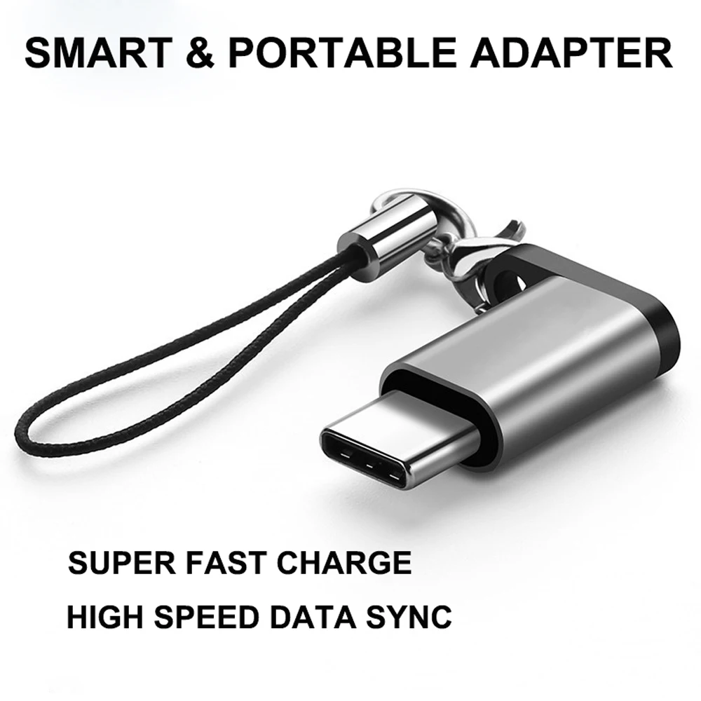 Адаптер Micro USB VOXLINK для TypeC корпус из сплава разъем Android Type C Huawei Xiaomi с адаптером