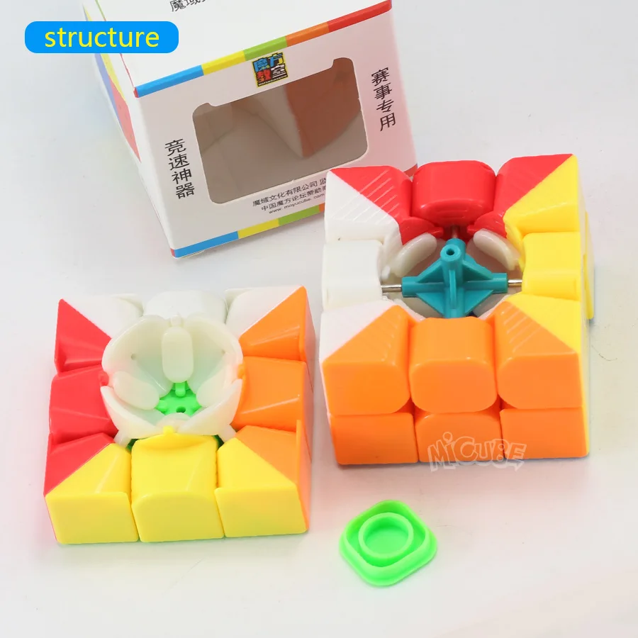 Micube 3x3x3 MofangJiaoshi Mf3RS V1 волшебный куб головоломка скорости 56 мм игрушки для