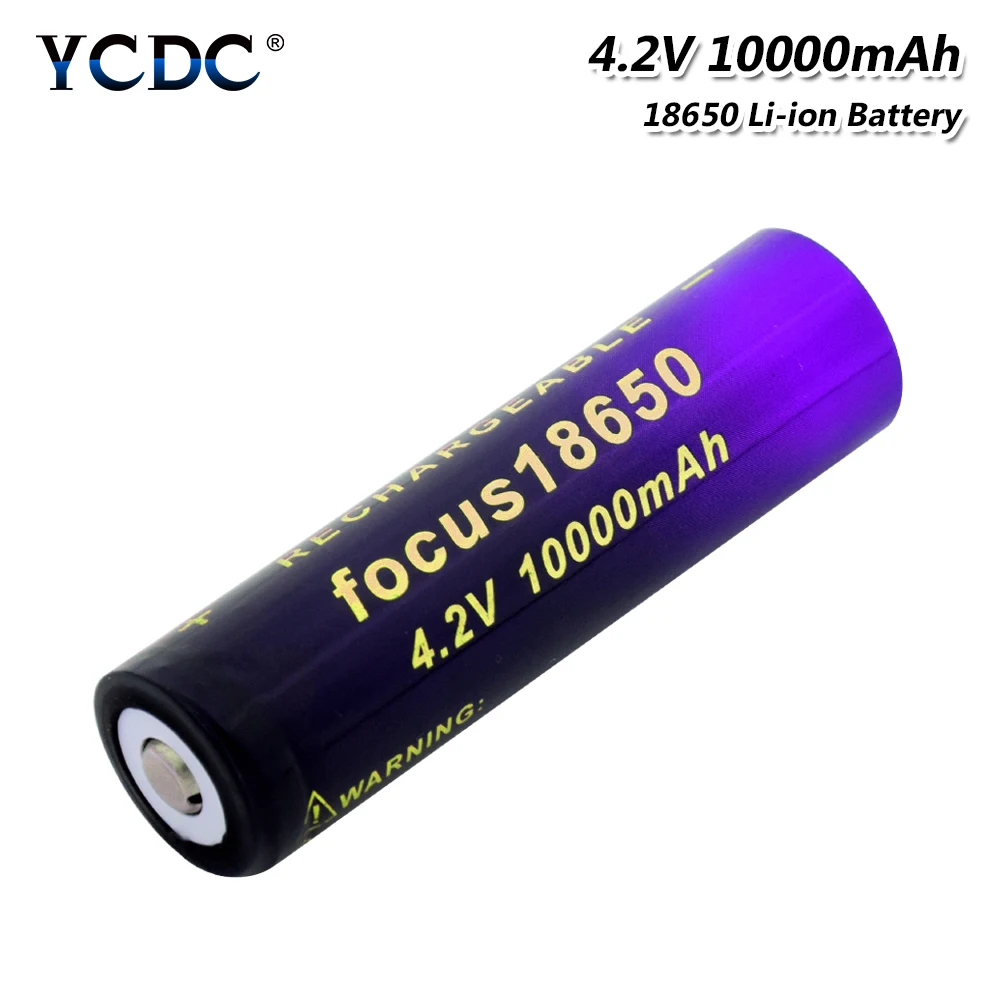 1/2/4 шт. высокое Мощность 3,7 V 18650 10000 мА/ч, литий-ионные аккумуляторы Замена сотовый телефон для Камера игрушка дистанционного Управление ноутбук