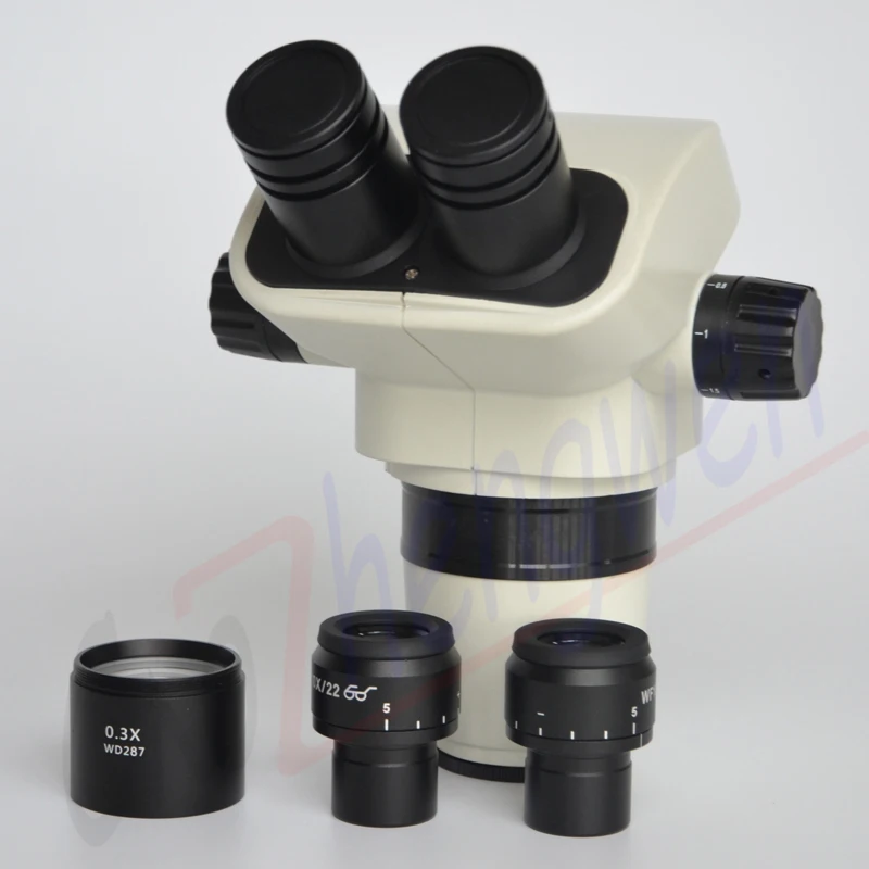 FYSCOPE Microscope Head 2X-45X Binocular Stereo Zoom with Focusable 10X Eyepieces | Инструменты