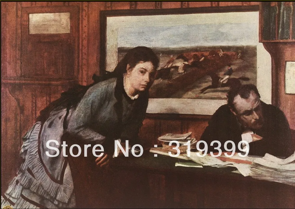 

Картина маслом Размножение на льняном холсте, поношенная Эдгаром дегасом, Бесплатная доставка DHL, 100% ручная работа, музейное качество