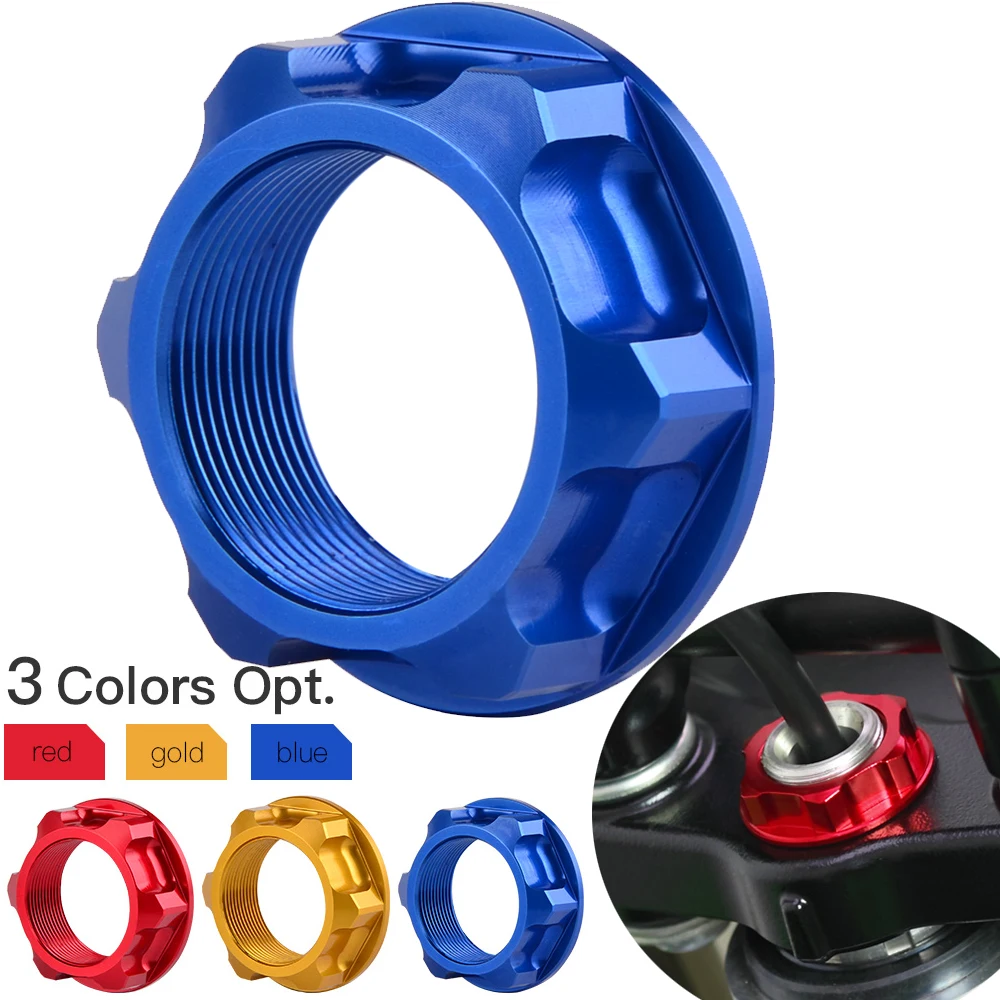 Гайка рулевого стержня для Yamaha YZ125 YZ250 YZ250F YZ450F YZ400F YZ426F YZ125X YZ250X YZ250FX YZ450FX WR250F WR450F YZ WR