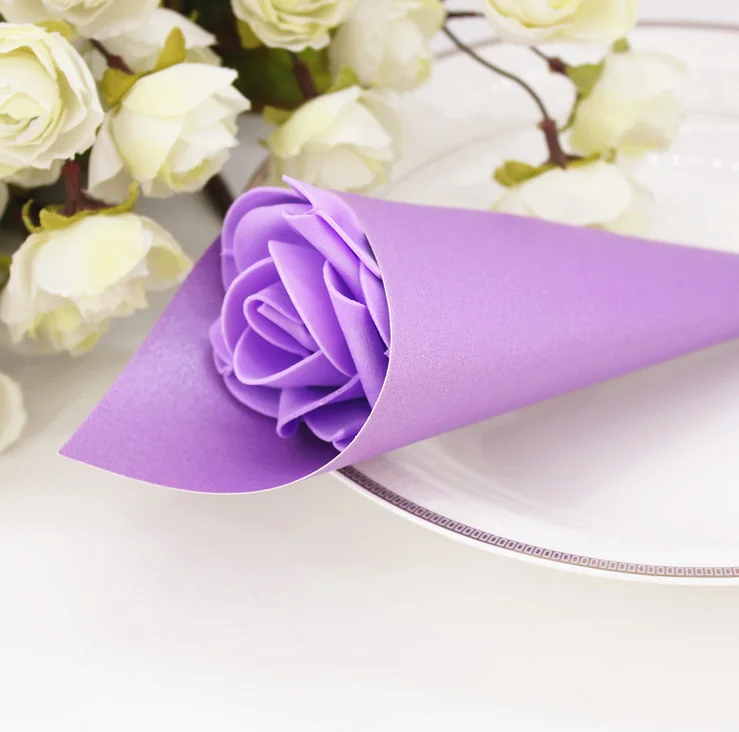 50 шт. бумажные жемчужные коробки для конфет и мороженого|box wedding|candy box weddingwedding table