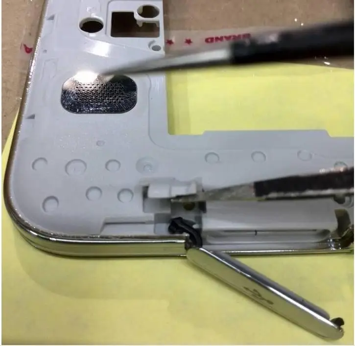 Оригинальная заглушка для USB разъема Samsung Galaxy S5 SV I9600 G900 G9005 G900A G900T.Цвета серебряный,золотой