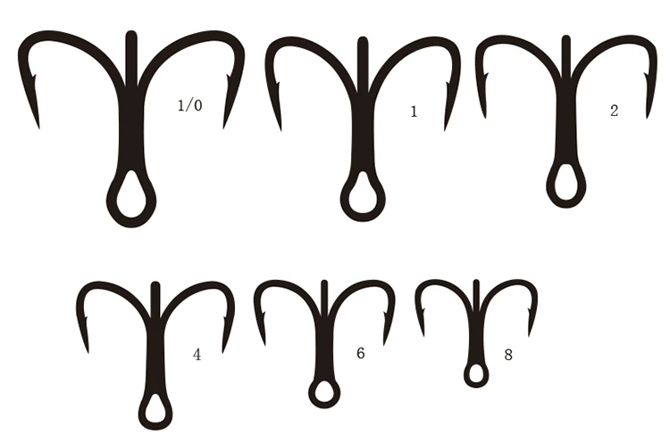 Mustad тройные Крючки TG76NP-BN KVD крючки сильные острые колючие крючки Mustad Крючки из высокоуглеродистой стали спички Кривошип VIB Рыбалка pesca