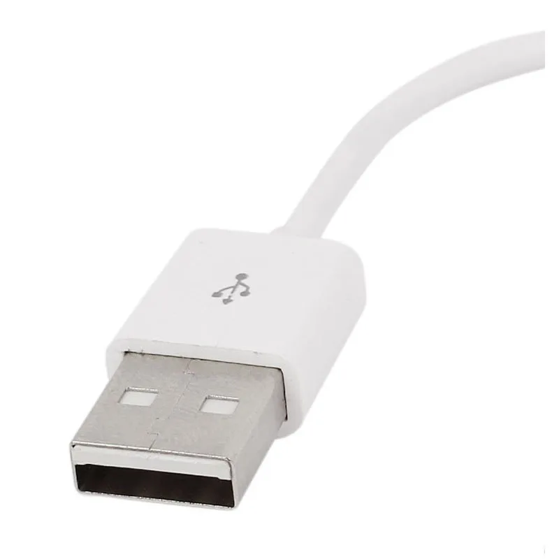 Лучшие предложения штекер 3 5 мм аудио разъем AUX кабель для зарядки USB 2 0 15 см белый |
