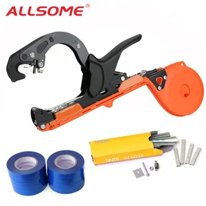 ALLSOME садовые инструменты, набор для прививки, завязывание лент, машина для обвязки веток, ручная машина, упаковочная машина для скрепления растительного стержня
