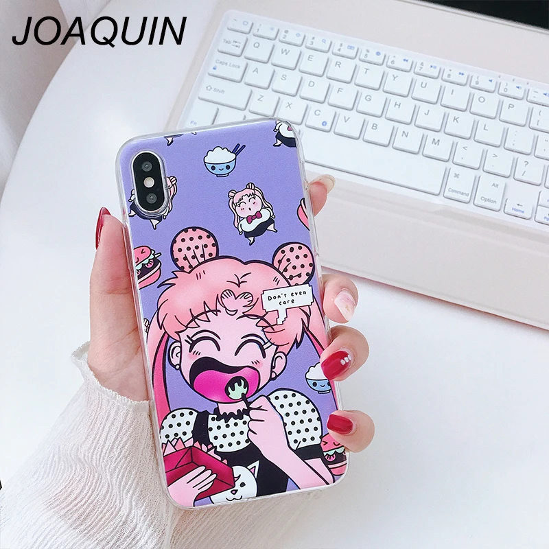 3D милый мультяшный цветок Сейлор Мун красивая девушка шаблон прозрачный мягкий