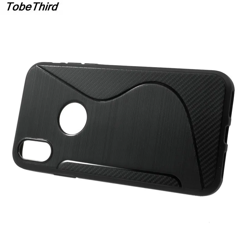 TobeThird For iPhone X Case S Line Shape Soft TPU Cover Mobile Phone Accessory for 5.8 inch |