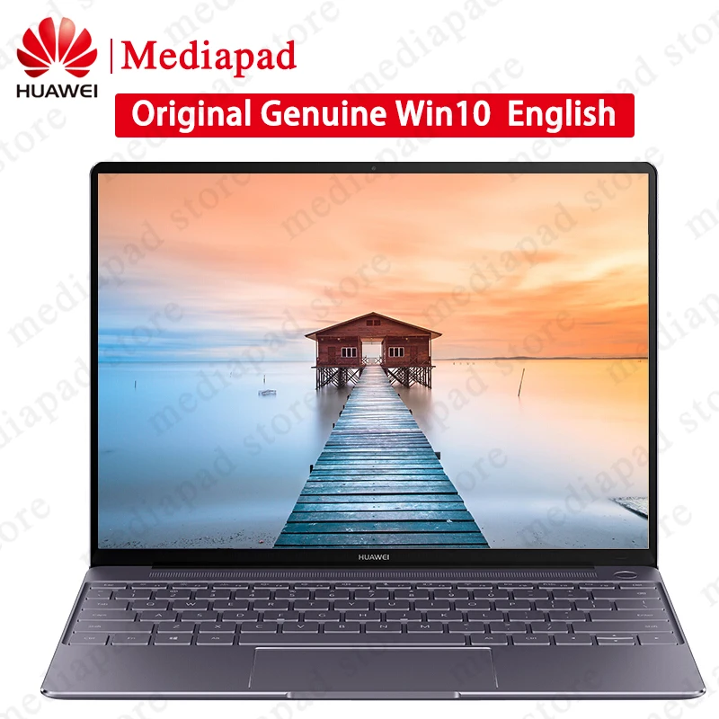 Оригинальный ноутбук Huawei MateBook X 13 0 дюйма Intel Core i5 7200U 8 Гб ОЗУ 256 SSD Windows 10 IPS 2160x1440