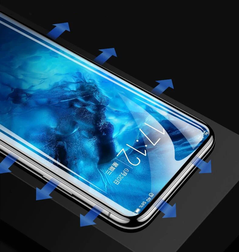 Защитная пленка изогнутая мягкая Гидрогелевая пленка для Xiaomi 9 8 Lite Mix 3 Max 3 PocoPhone F1 Защитная пленка для экрана Redmi Note 7 6 5 Pro