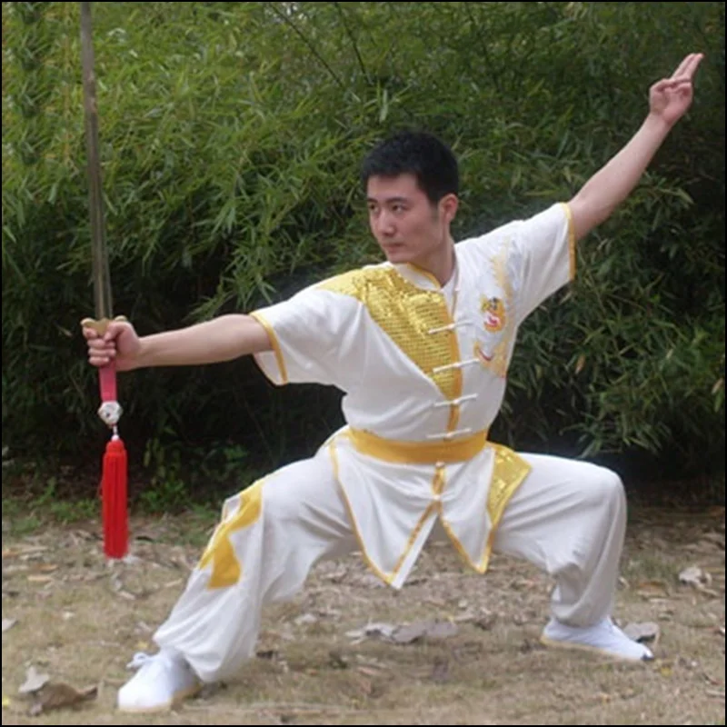 Одежда Кунг-фу Wushu одежда костюм для боевых искусств шаолин кунг-фу TA407 |