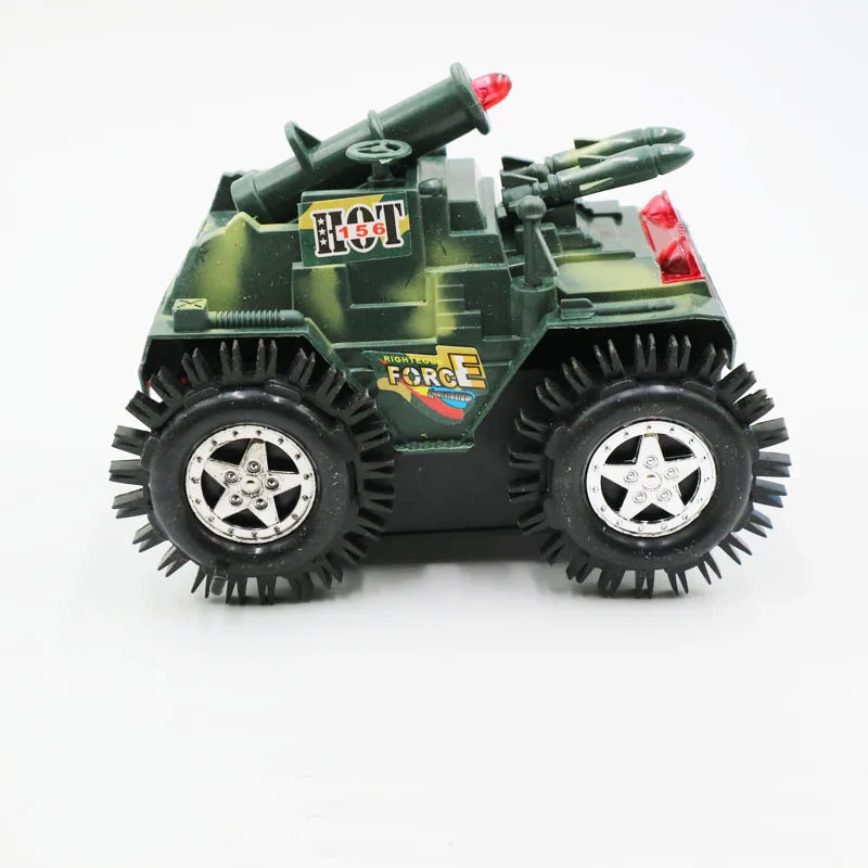 1 шт. пластиковый случайного цвета милый Электрический Танк автомобиль Дети