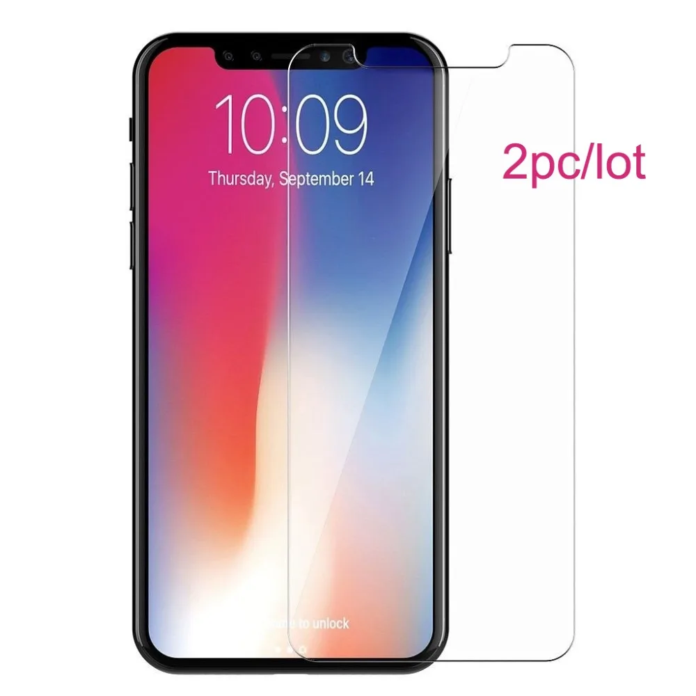 Прозрачное закаленное стекло Magtim 2 шт. HD для iPhone 8 7 plus 6s защитная пленка 9H 2.5D 11 Pro Max