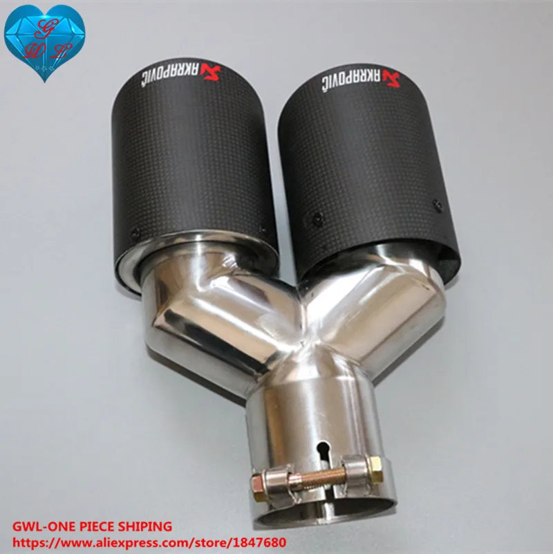 Продажа с фабрики y Стиль глушитель автомобиля модифид Насадка На выхлопную