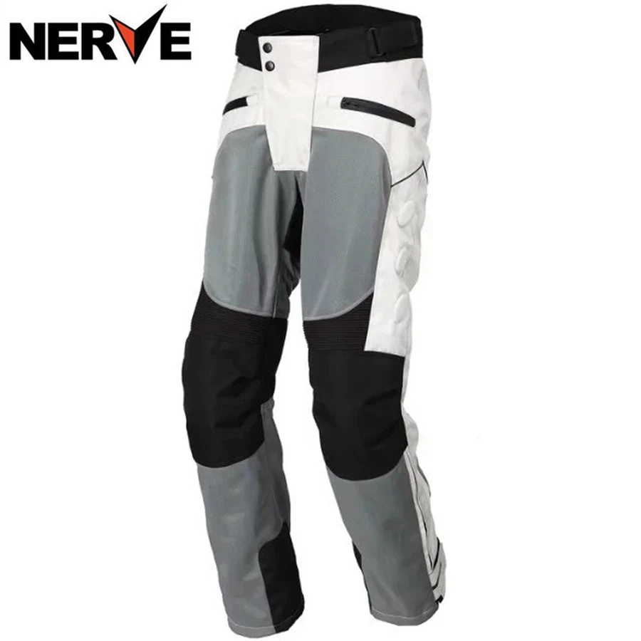 

Free shipping 1pcs Summer Mesh Breathable Motorcycle off-road Racing Pants Motorbike Riding Protective Trousers Motorcycle pants