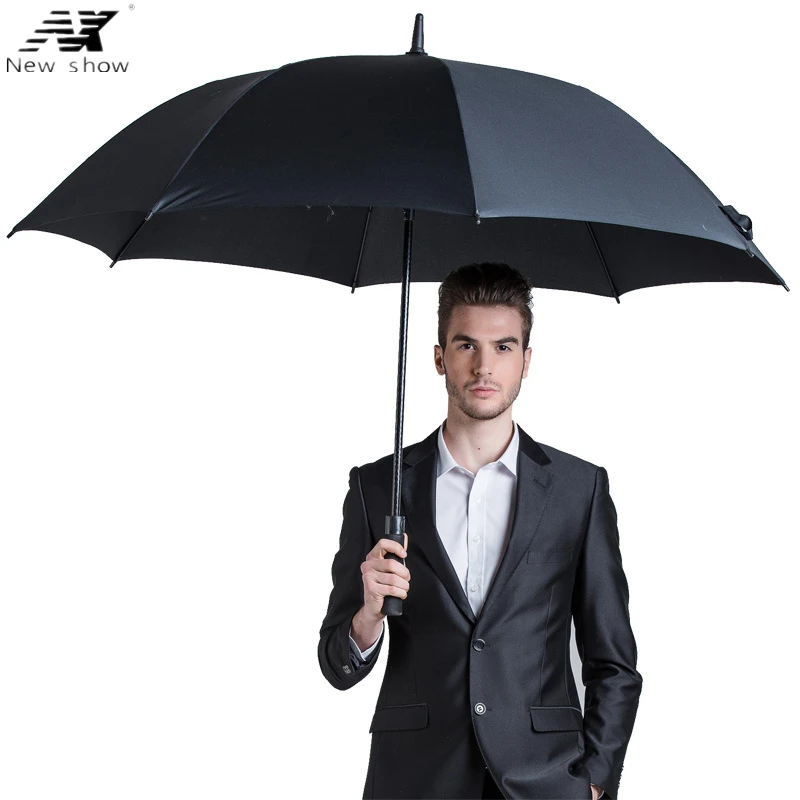 NX parapluie сильный Ветрозащитный полуавтоматический длинный зонт для мужчин творческий большой открытый мужчин и женщин бизнес Зонты