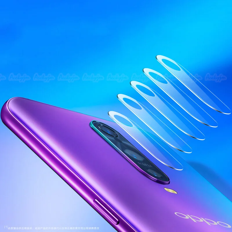 EXUNTON 2PCS OPPO F9 Pro F9Pro Camera Lens Film Protective Tempered Glass For R17 R17Pro Screen Protector | Мобильные телефоны и