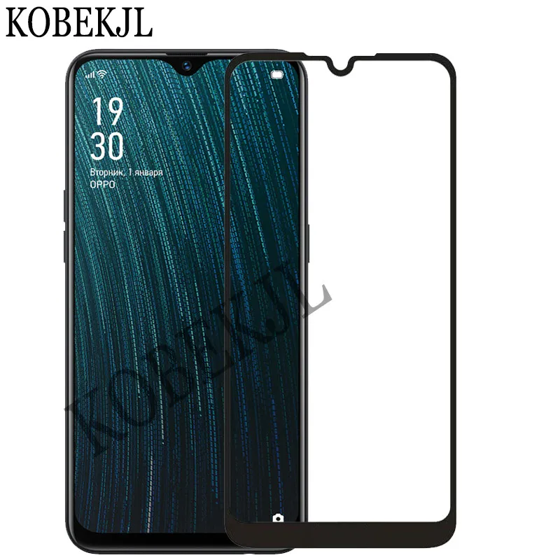 Защитное стекло для OPPO A5S закаленное с полным покрытием cphпродолжительность