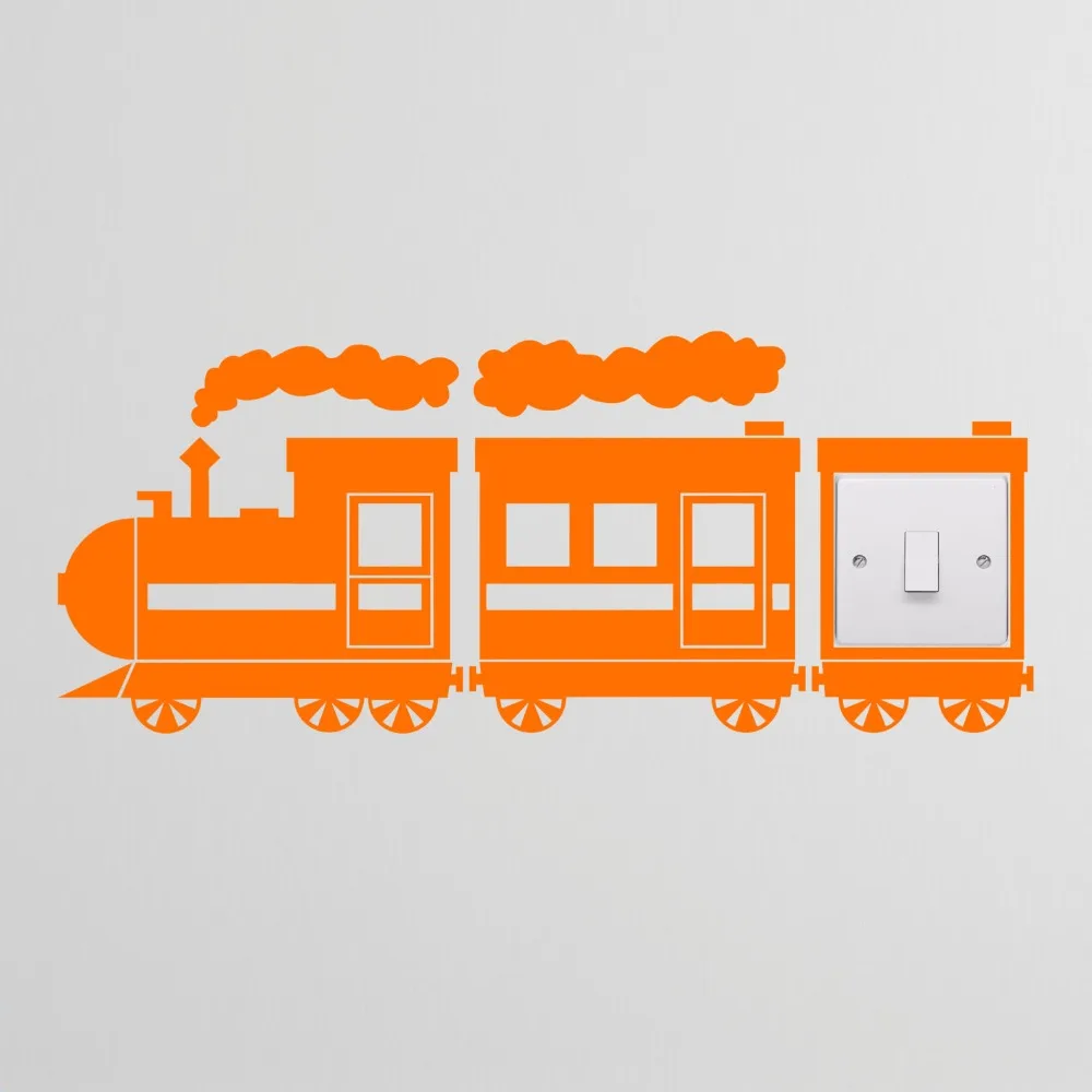 Набор световых выключателей для поезда виниловая наклейка на стену с