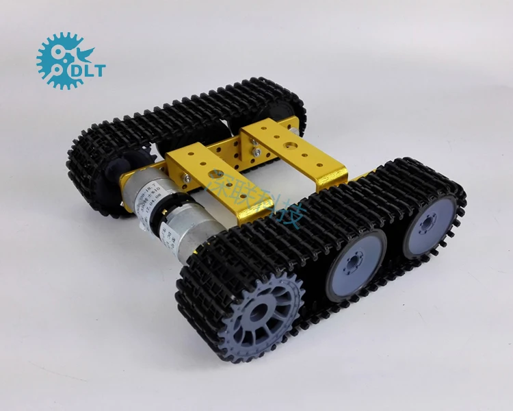 Умный автомобиль с двигателем версии 33|tank chassis|caterpillar tankchassis robot |