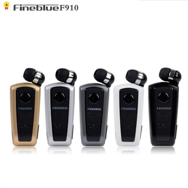 100% оригинальная беспроводная гарнитура Fineblue F910 Bluetooth V4.0 вибрирующие