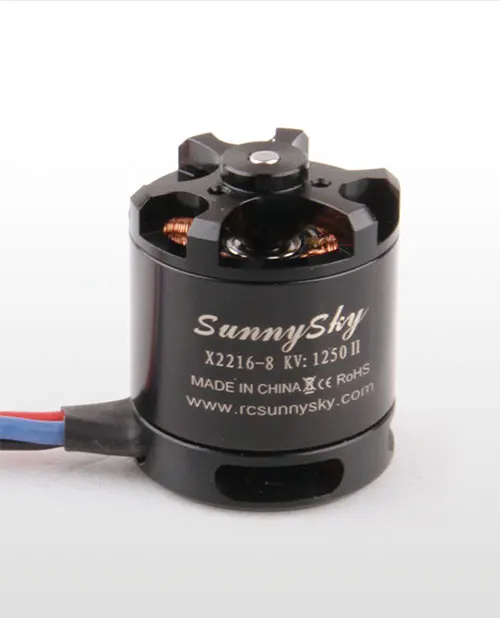 Мотор бесщеточный SunnySky X2216 2216 880KV 1100KV 1250KV 1400KV 1800KV 2400KV для радиоуправляемых моделей