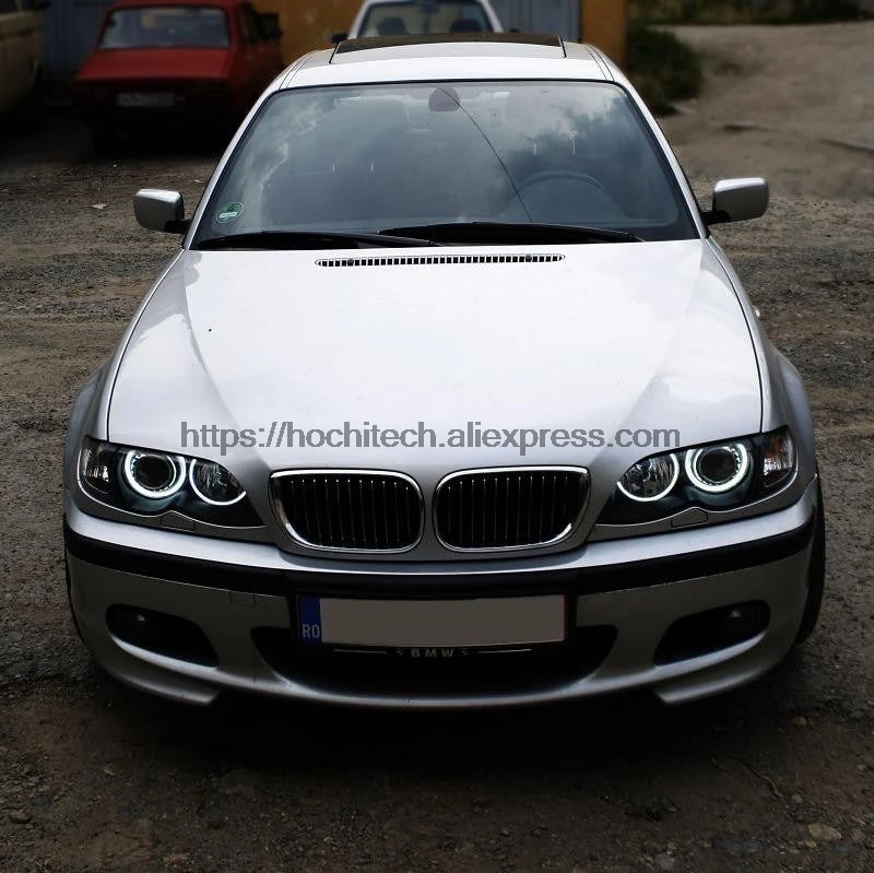 HochiTech для BMW 1998 2003 pre facelift E46 coupe cabrio с проекторами Сверхъяркие 6000K белые SMD