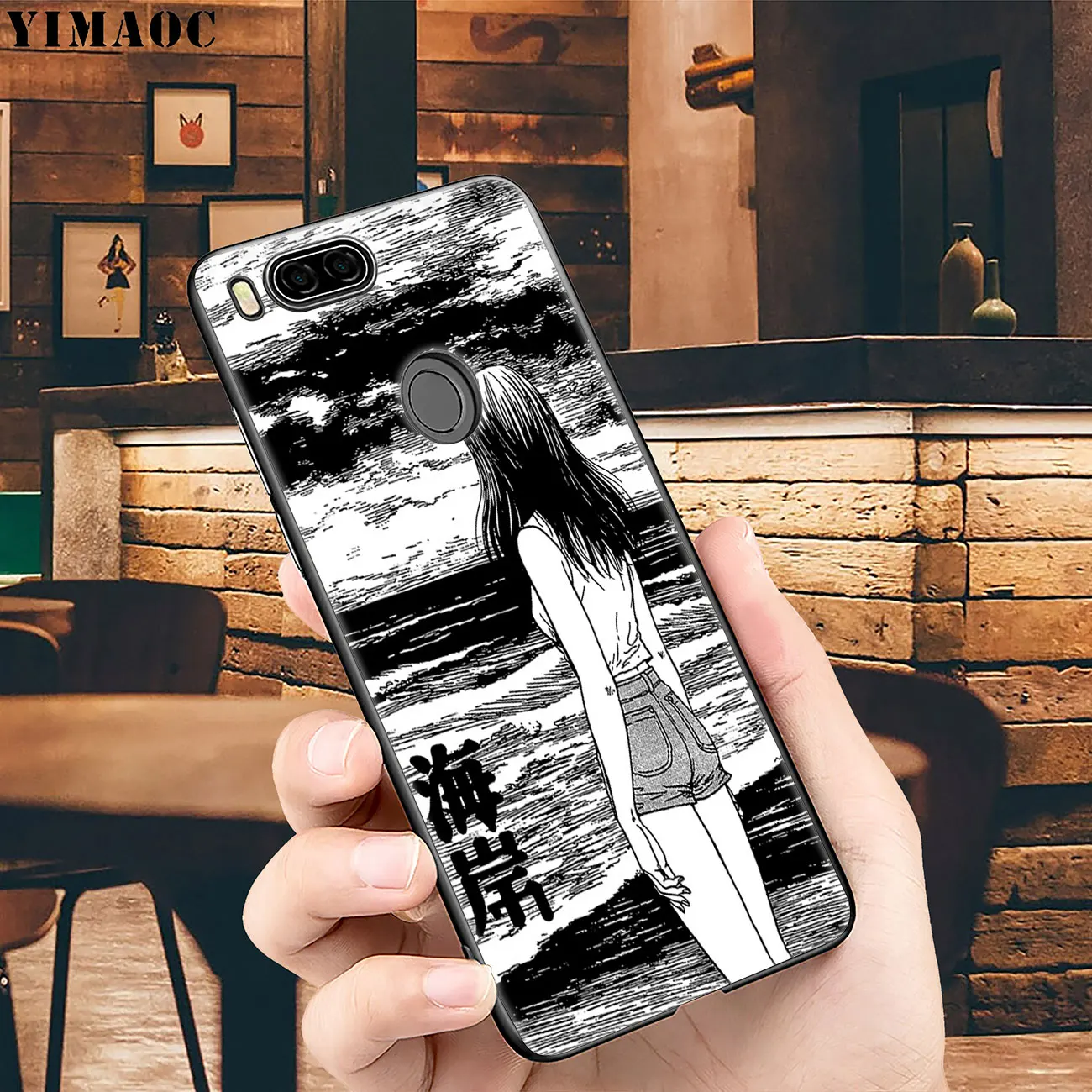 YIMAOC Junji Ito Tees Horror Soft Silicone Phone Case for Xiaomi MI 10 9 9T CC9 CC9E A3 Pro 8 SE A2 Lite A1 Mi10 Mi9 | Мобильные