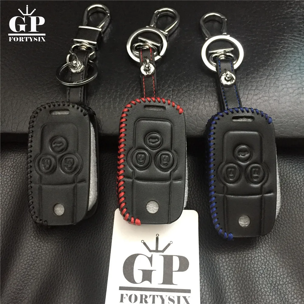 Leather Car Key Case Cover Keychain Fit For Honda Accord City Civic Crv Element Hrv Odyssey Crider Jed Spirior Wallet | Автомобили и