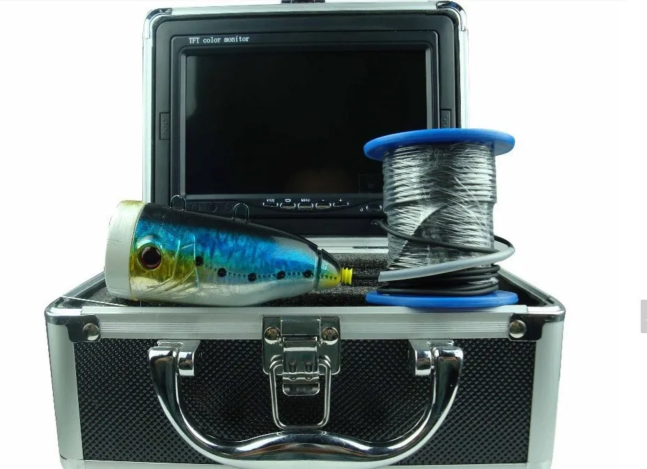 7&quot TFT LCD Monitor 600 TV Lines Underwater Fish Finder Video Camera System HD 15M Cable Fishing Tackle Tool | Безопасность и