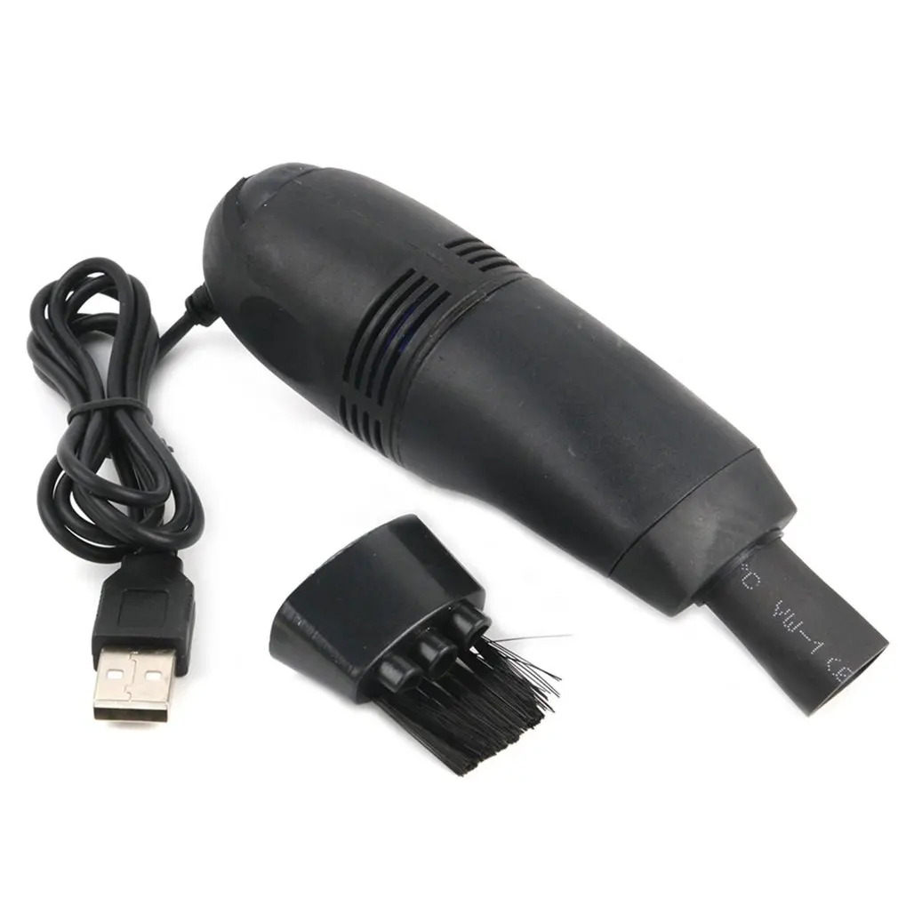 Мини пылесос для компьютера маленького размера с USB клавиатурой ПК ноутбука и