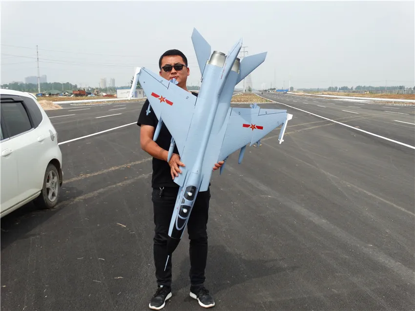 Китай airfighter JH7A FBC-1 RC самолет 90 мм Металл EDF модель самолета