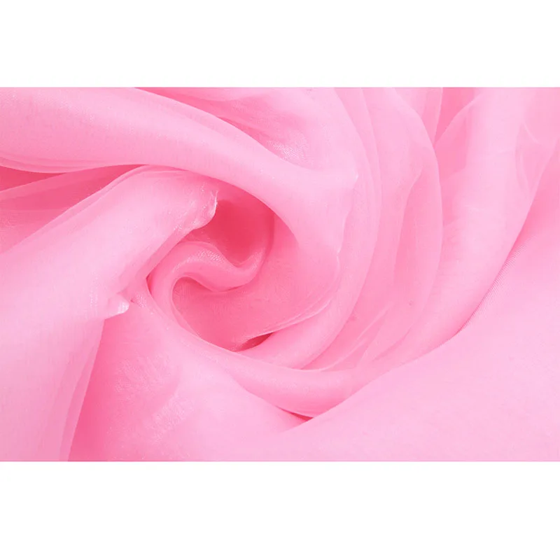 Light Pink 10 м* 1,35 м персиковый цвет прозрачный Swag DIY органза Swag ткань для свадебного украшения, фон для занавесок и украшения стола - Цвет: Light Pink
