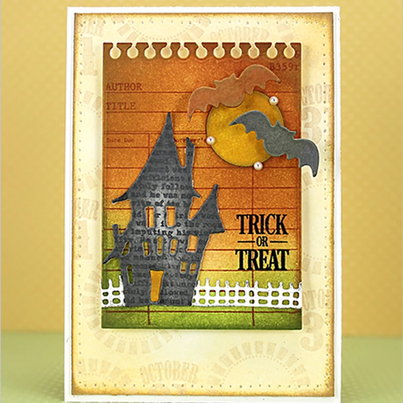 Металлические Вырубные штампы с привидениями на Хэллоуин новые трафареты для