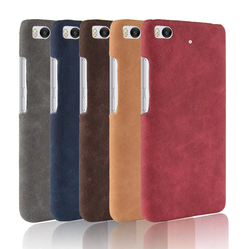 For Xiaomi Mi 5s Case Mi5s 5.15 inch Hard PU Leather Phone Xiomi 5 s Back Cover |