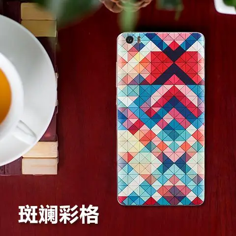 Дизайн, модный чехол на заднюю панель батареи s для Xiaomi Mi5 M5, мобильный телефон с 3D Рельефной текстурой, чехол на заднюю панель батареи - Цвет: 4
