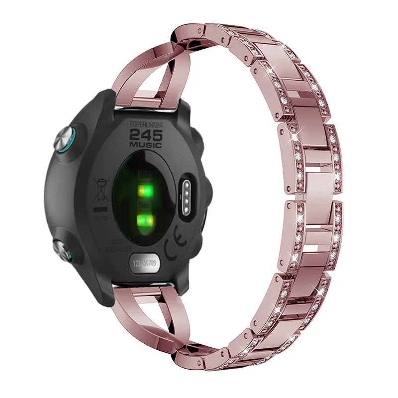 Металлический ремешок для часов Garmin forerunner 20 мм Samsung Galaxy Watch Active/Gear S2/gear спортивный