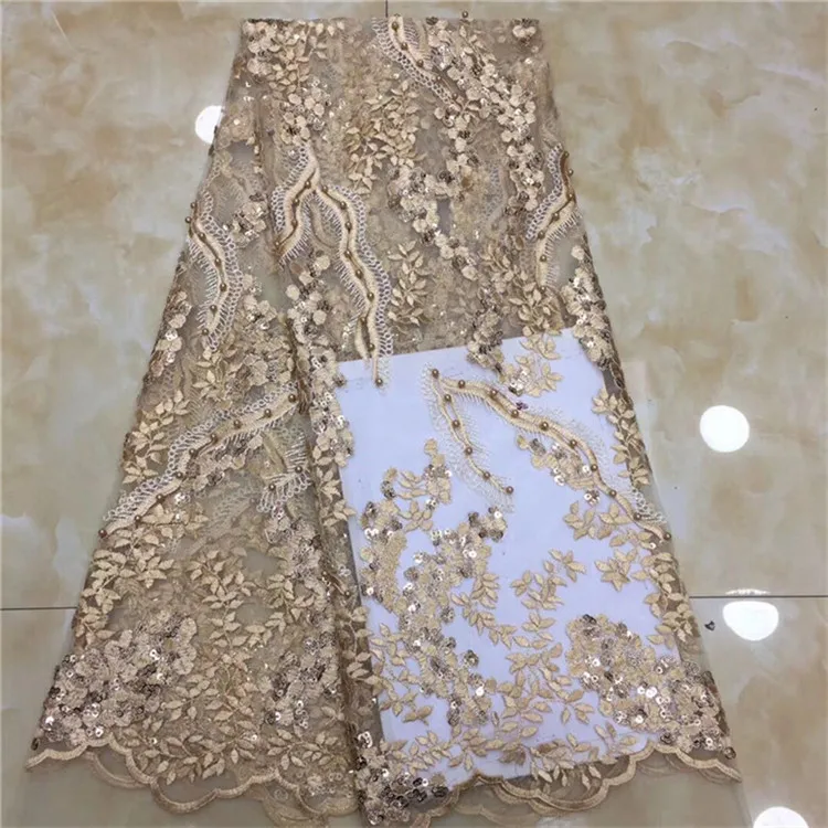 Африканская кружевная ткань 2019 бисер блестки высокое качество кружево aso ebi