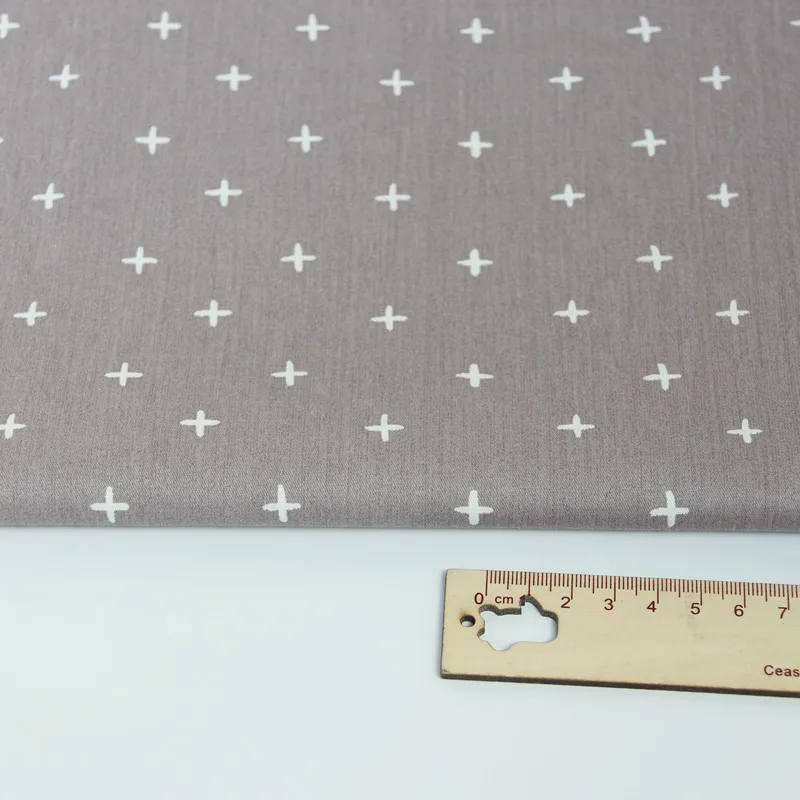 100% хлопок твил ткань в простом стиле цвета: серый белый розовый перекрещенными
