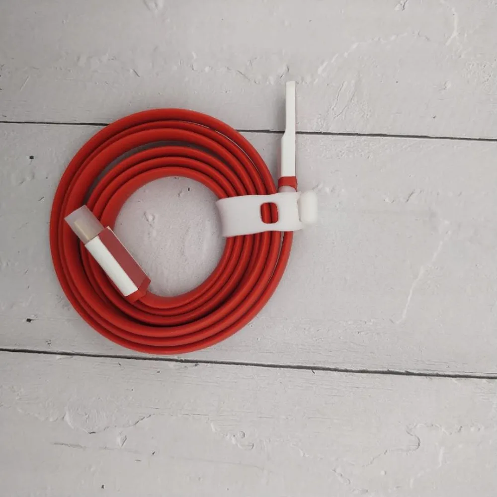 Оригинальный кабель для зарядного устройства cabel ONEPLUS One 100 см красное хранилище