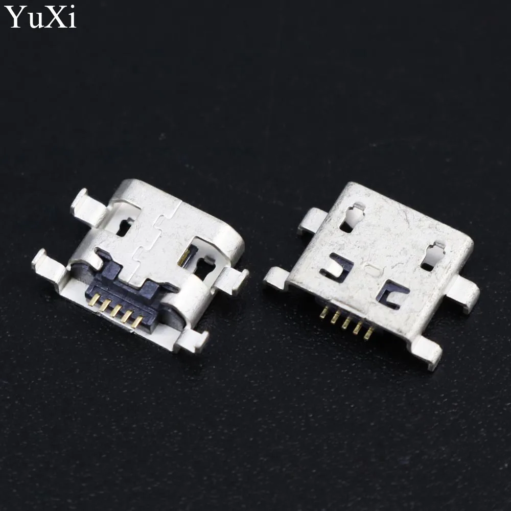 Микро Мини USB разъем для подключения док станции 5pin Alcatel One Touch POP 7 P310A Acer ICONIA